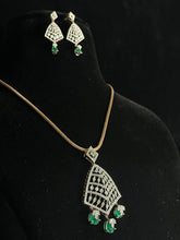 Diamond Pendant Set - DP0031-ER0112