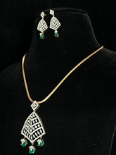Diamond Pendant Set - DP0031-ER0112