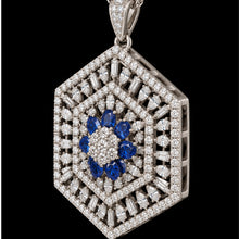 Diamond Pendant Set - DP0028-ER0109