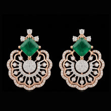 Diamond Pendant Set - DP0032- ER0114