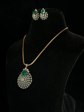 Diamond Pendant Set - DP0033-ER0114
