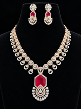 Diamond Pendant Set - DN0044-ER0119