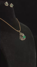 Diamond Pendant Set - DP0036-ER0118
