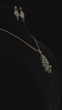 Diamond Pendant Set - DP0031-ER0112